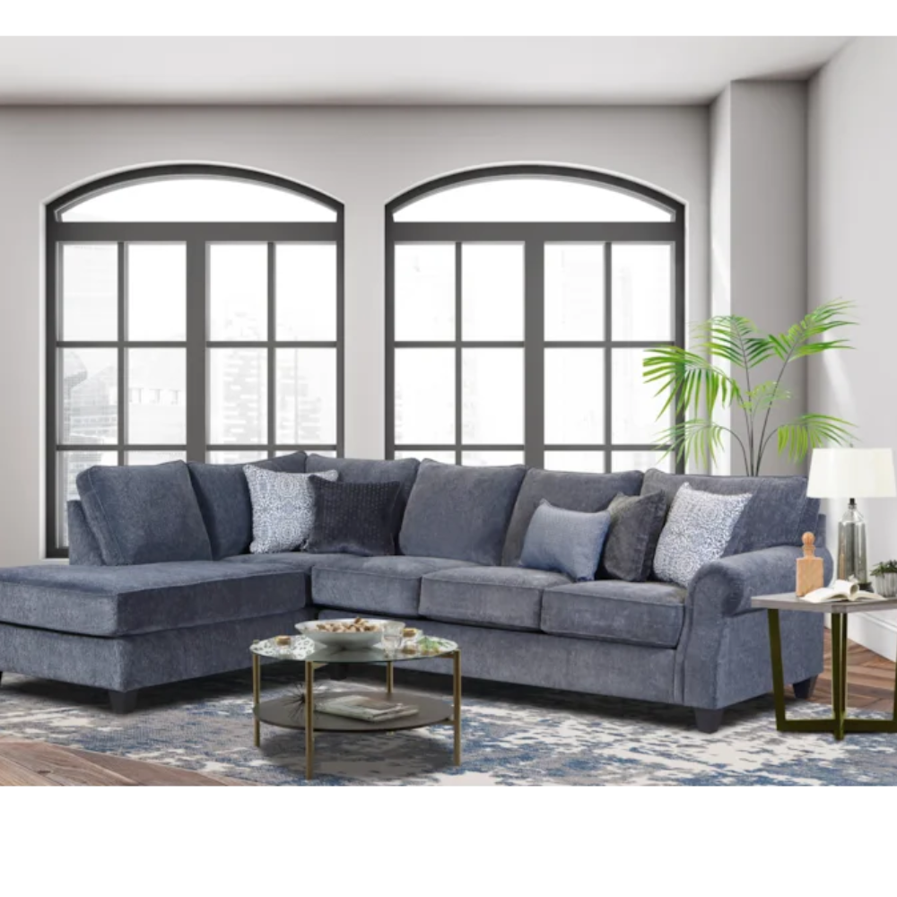 Fusion DesignsSectional With Ottoman